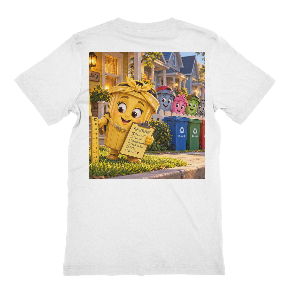 Trash Can Row Unisex Heavy Cotton T-Shirt