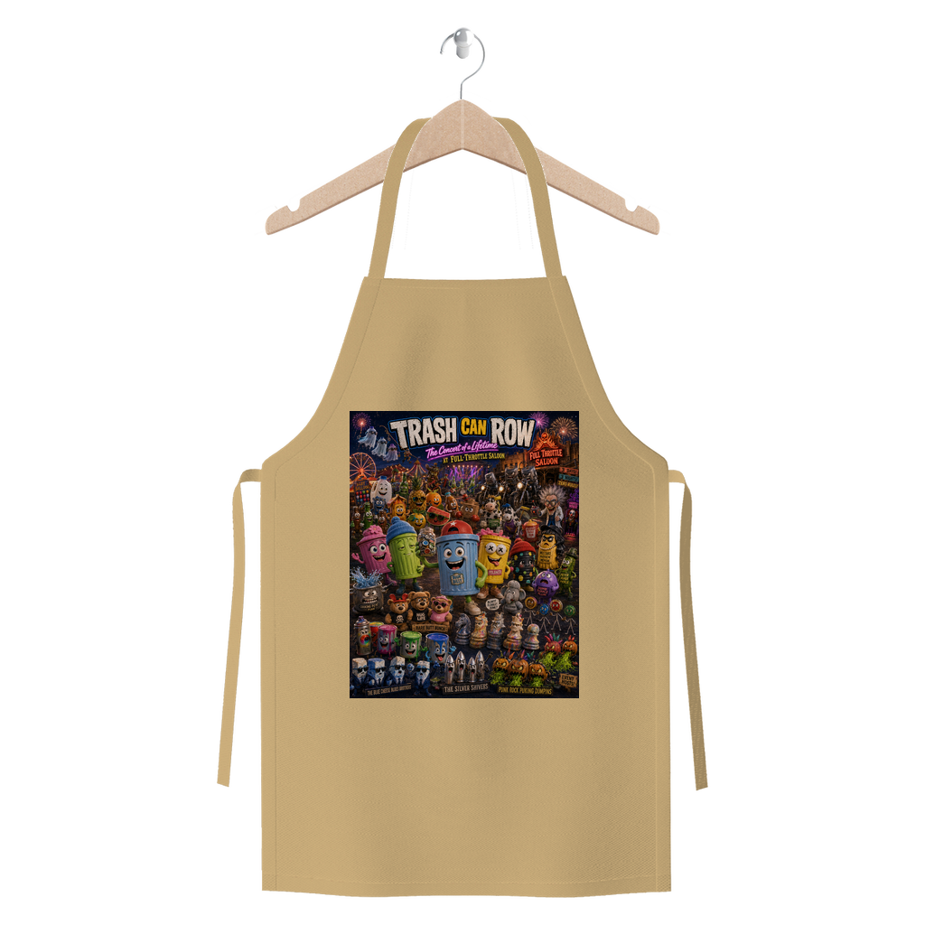 Trash Can Row: Concert for a Lifetime – Premium Jersey Apron