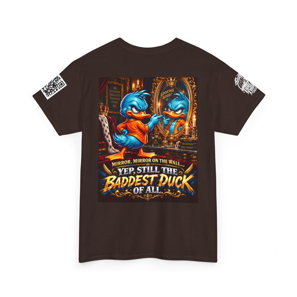Mirror Mirror — Still the Baddest Duck of All Back Graphic Tee