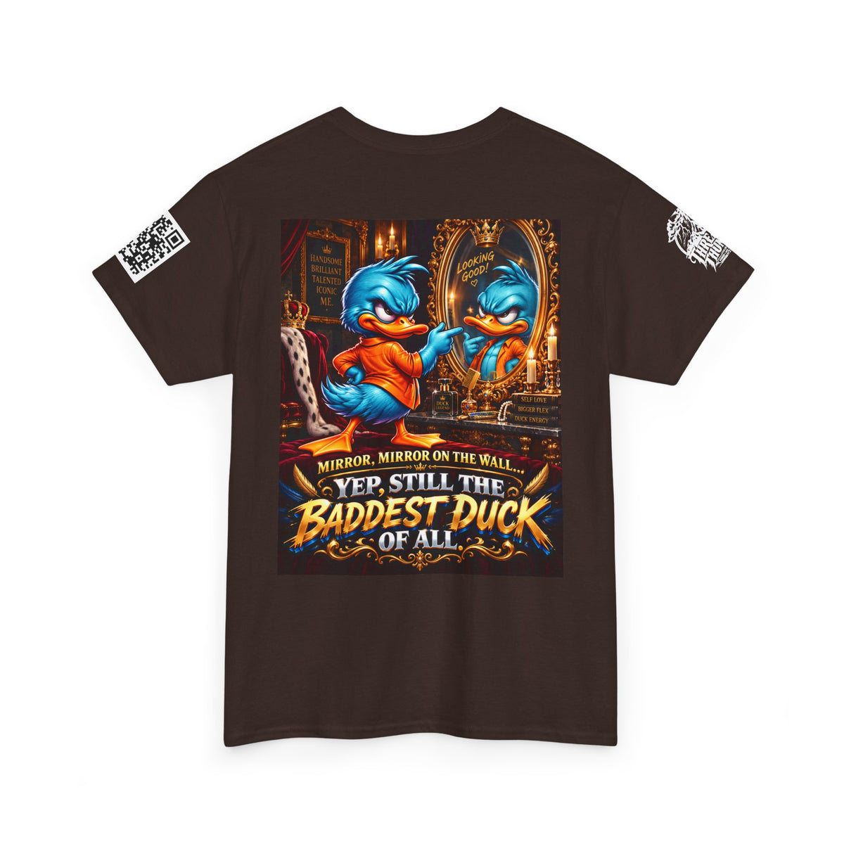Mirror Mirror — Still the Baddest Duck of All Back Graphic Tee
