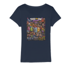 Trash Can Row CONCERT FOR A LIFETIME Organic Jersey Women's T-Shirt