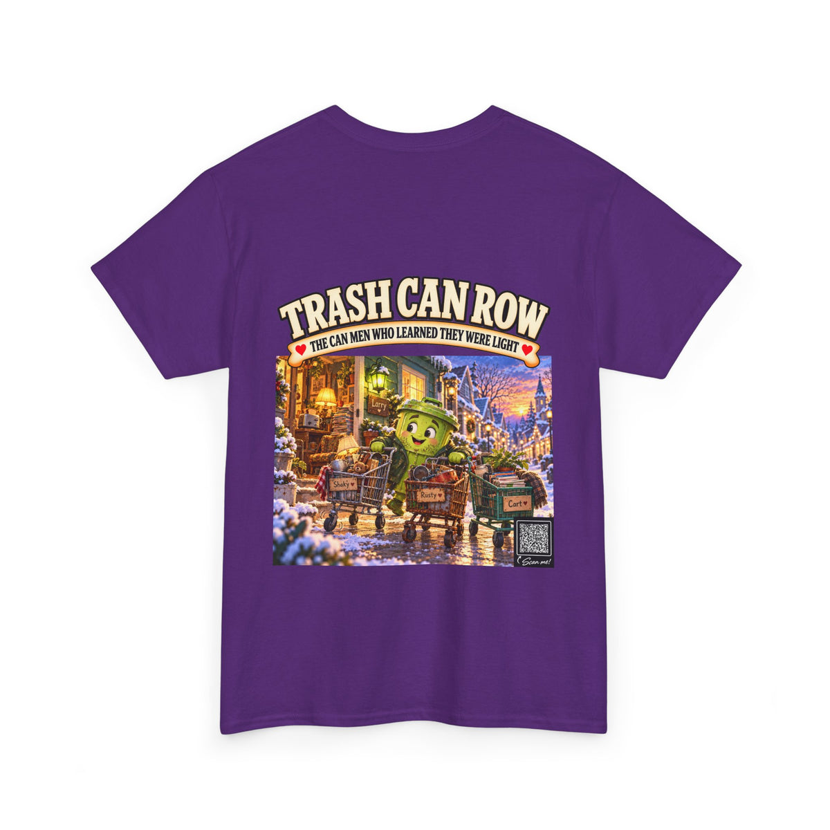 Trash Can Row Tee #6