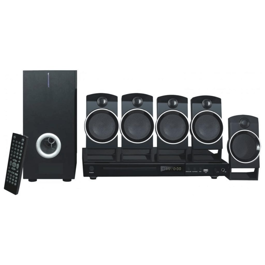 Naxa 5.1-Channel Home Theater DVD & Karaoke System - Refurbished