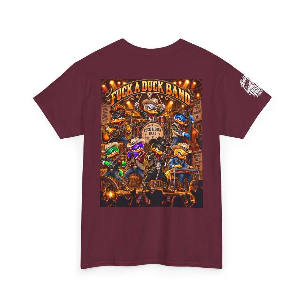 FUCK A DUCK BAND — Country Bar Stage Back Graphic Tee