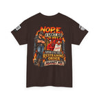Satan Still Has a Restraining Order Against Me Back Graphic Tee