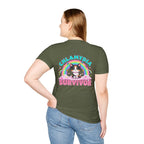 Chlamydia Survivor Cat T-Shirt — Cute Rainbow Calico Tee