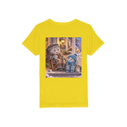 Trash Can Row Organic Jersey Kids T-Shirt