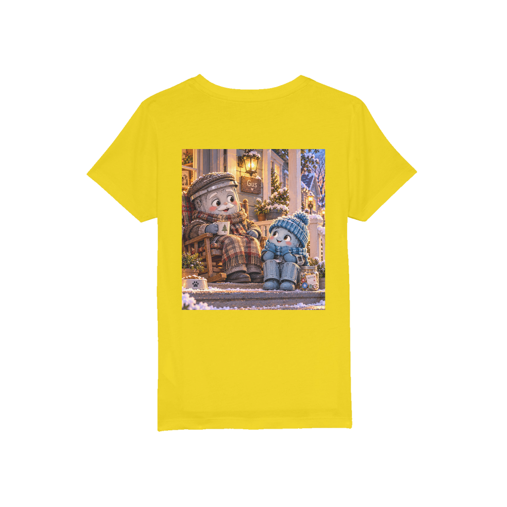 Trash Can Row Organic Jersey Kids T-Shirt