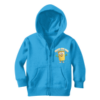 TRASH CAN MAN Classic Kids Zip Hoodie