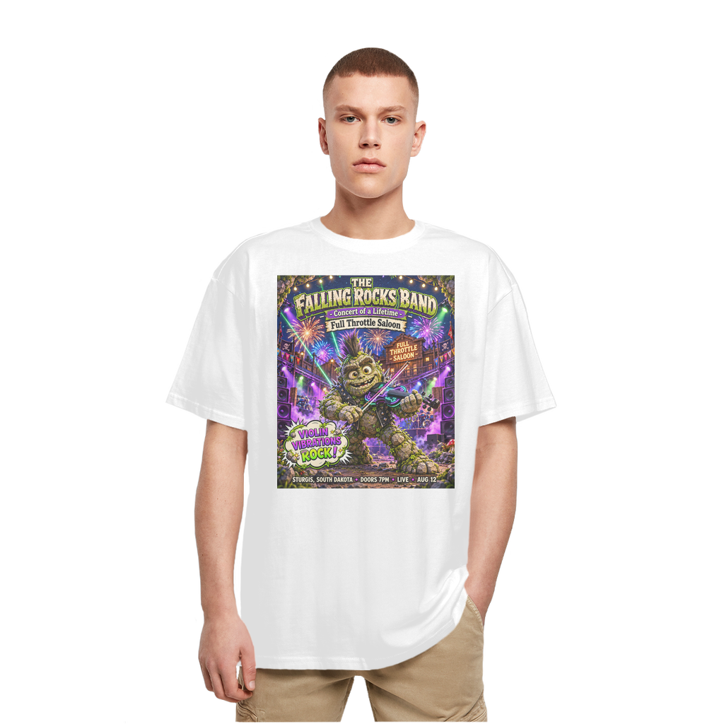 Falling Rocks Collection Heavy Oversized T-Shirt