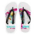 AOP Adult Flip Flops