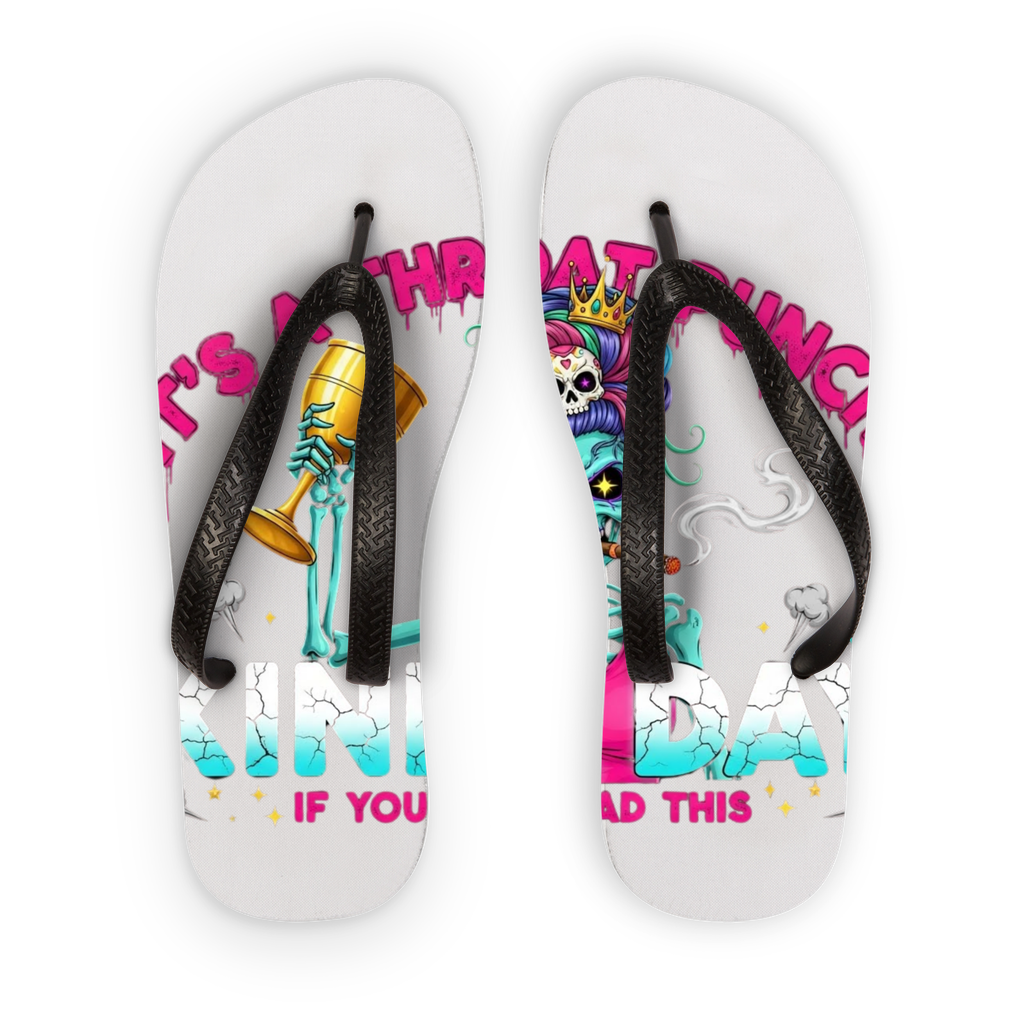 AOP Adult Flip Flops
