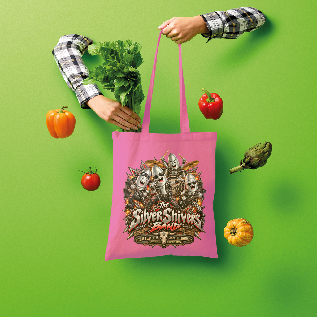 The Silver Shivers Band Shopper Tote Bag