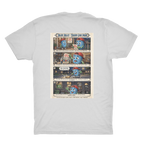 Trash Can Row Organic Adult T-Shirt