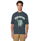 TRASH CAN MAN Premium Organic Oversized T-Shirt