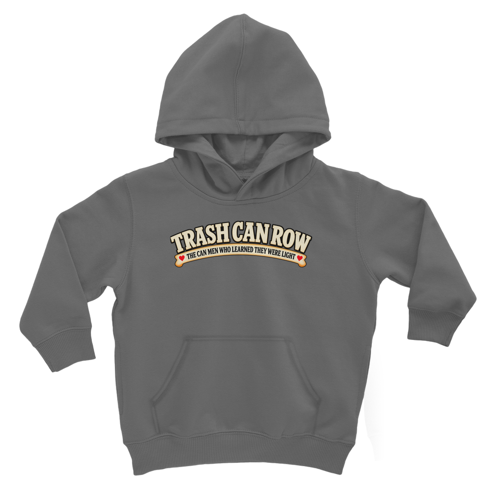 Trash Can Row Classic Kids Hoodie