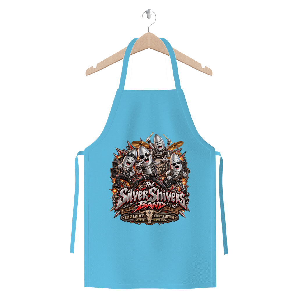 The Silver Shivers Band Premium Jersey Apron