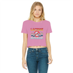 AOB Classic Women's Cropped Raw Edge T-Shirt