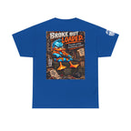 Broke but Loaded — Financially Unstable, Constitutionally Confident Back Graphic Tee