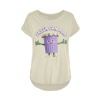 TRASH CAN MAN Women's Long Slub T-Shirt XS-5XL