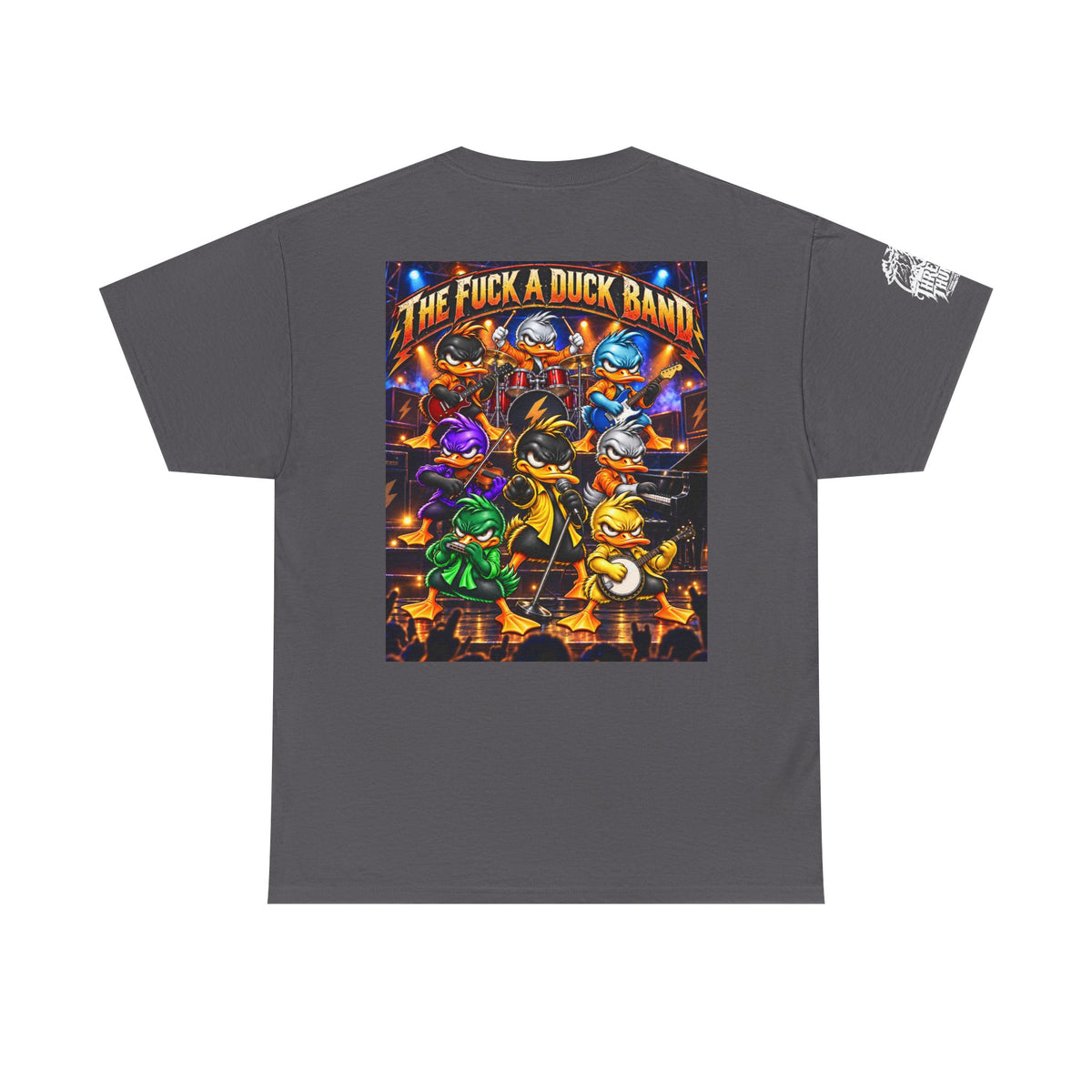 FUCK A DUCK BAND — Live Rock Show Back Graphic Tee