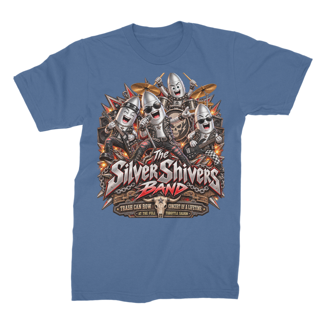The Silver Shivers Band Premium Jersey Adult T-Shirt