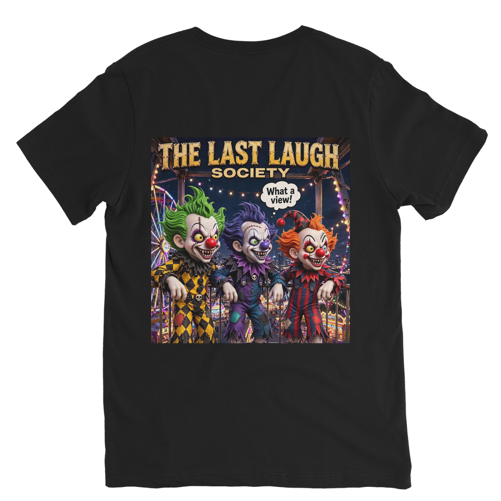 The Last Laugh Society Premium V-Neck T-Shirt