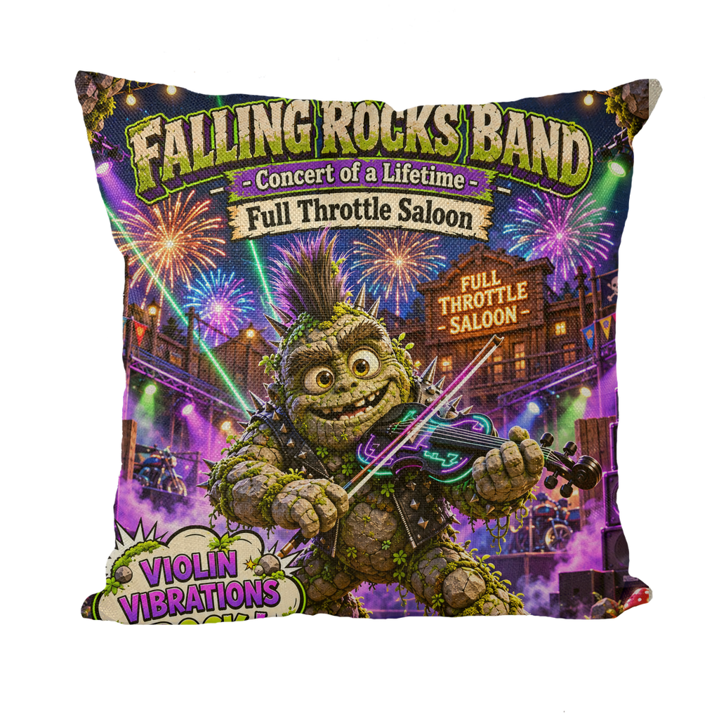 Falling Rocks COllection Throw Pillows
