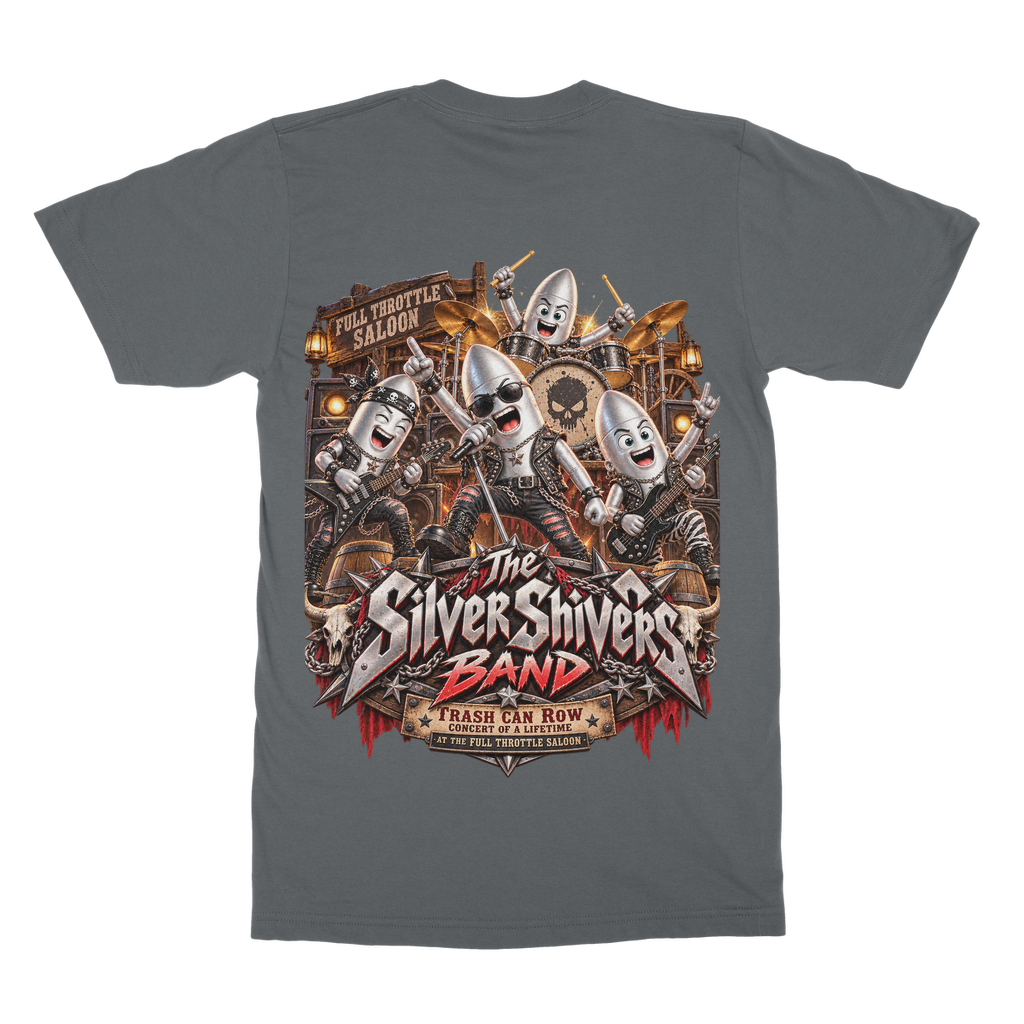 The Silver Shivers Band T-Shirt Dress