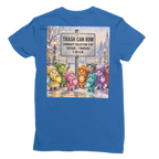 Trash Can Row Premium Jersey Women's T-Shirt
