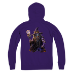 angry can man Premium Adult Zip Hoodie