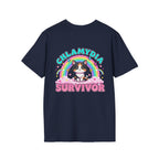 Chlamydia Survivor Cat T-Shirt — Cute Rainbow Calico Tee