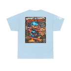 Support the Troops, Defend the Rights Back Graphic Tee