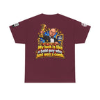 My Luck Is Like a Bald Guy Who Just Won a Comb Back Graphic Tee