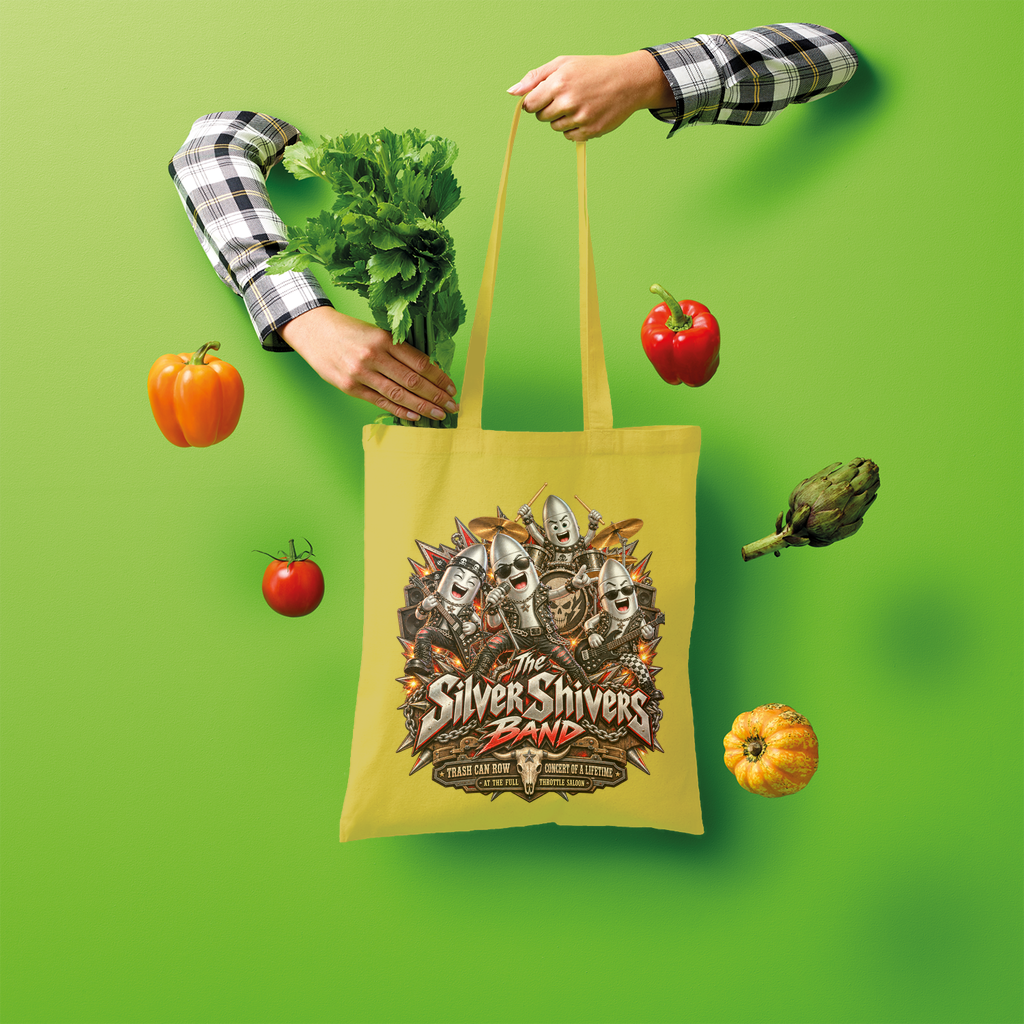 The Silver Shivers Band Shopper Tote Bag