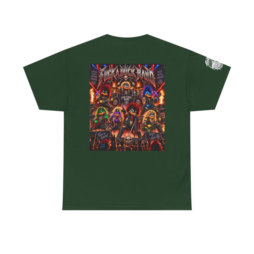 FUCK A DUCK BAND — Heavy Metal Monster Show Back Graphic Tee