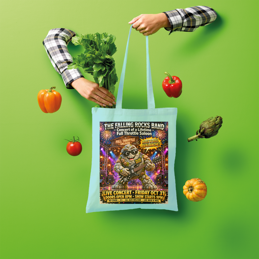 Falling Rocks COllection Shopper Tote Bag