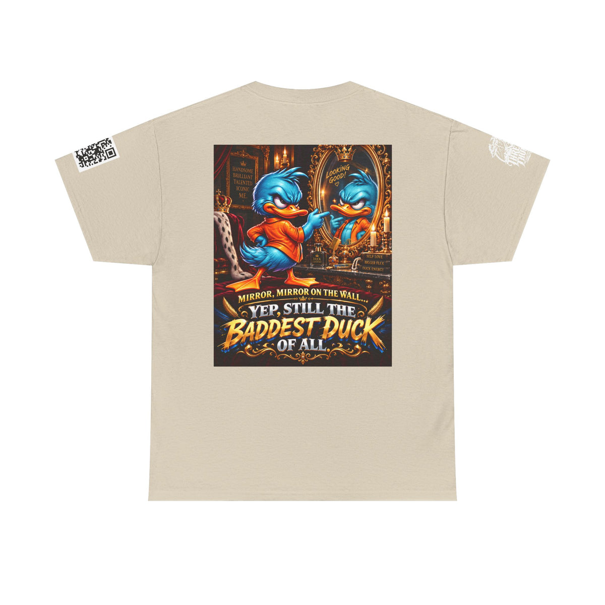 Mirror Mirror — Still the Baddest Duck of All Back Graphic Tee