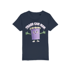 TRASH CAN MAN Organic Jersey Kids T-Shirt