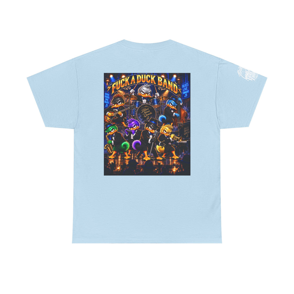 Blues Live Tonight — FUCK A DUCK BAND Back Graphic Tee