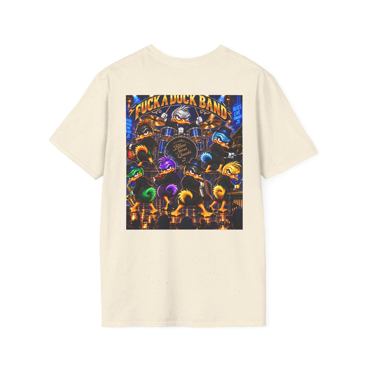 FUCK A DUCK BAND — Heavy Metal Duck Band Tee