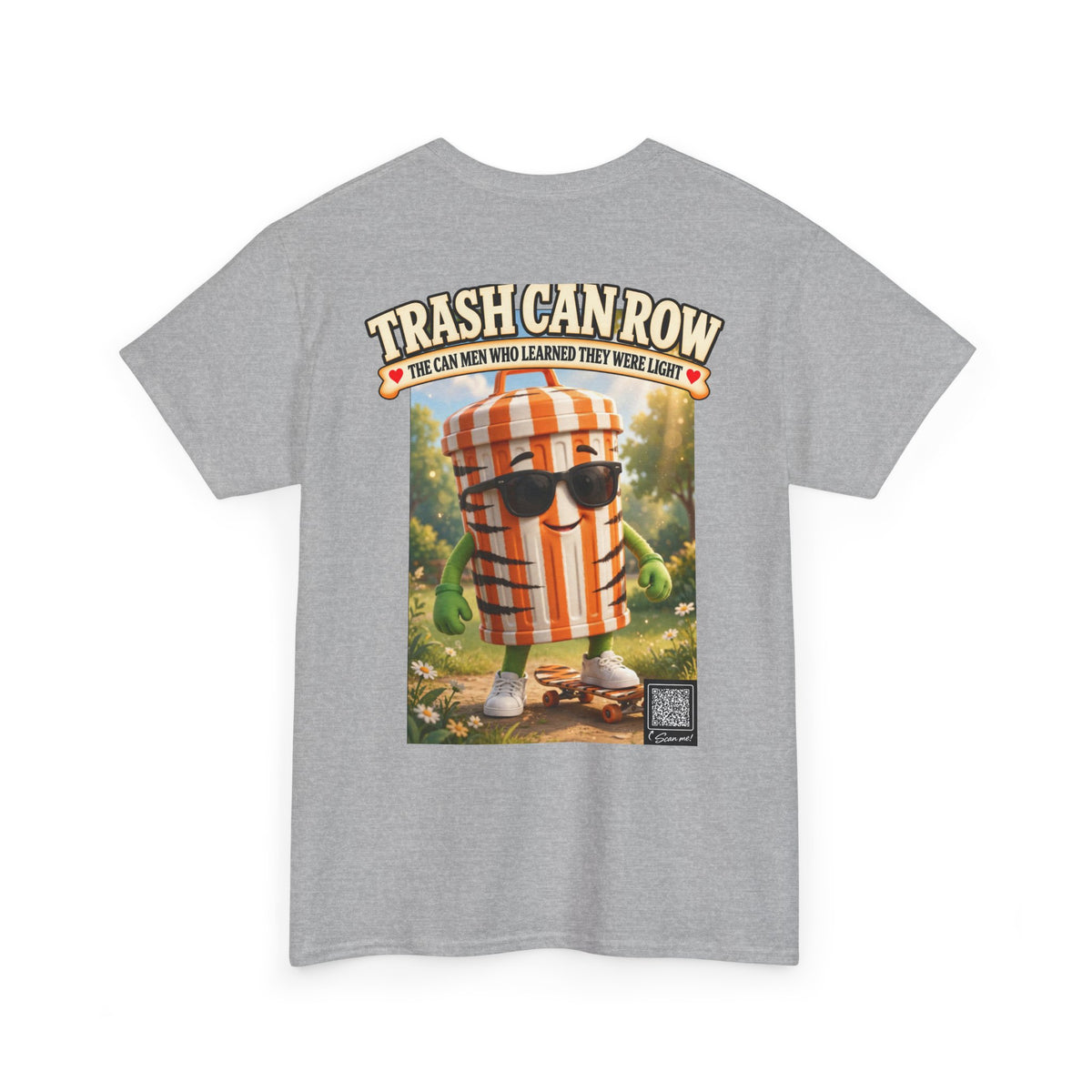 Trash Can Row Tee #8