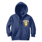 TRASH CAN MAN Classic Kids Zip Hoodie