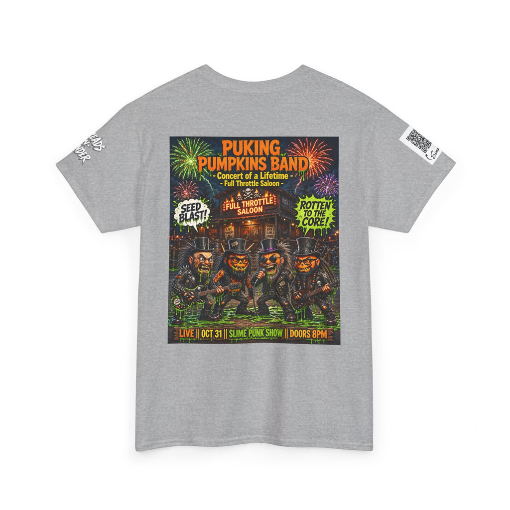 The Puking Pumpkins Punks #5 — Concert of Life - Horror Graphic T-Shirt