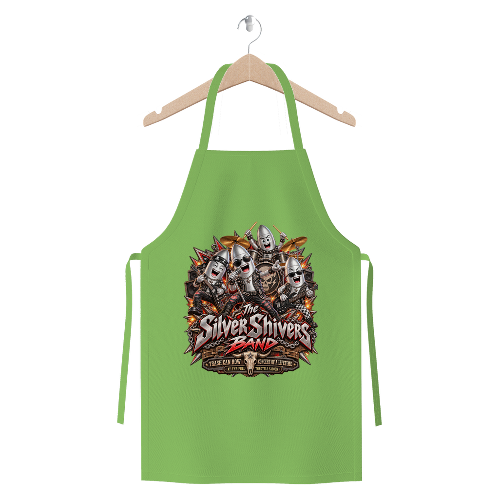The Silver Shivers Band Premium Jersey Apron