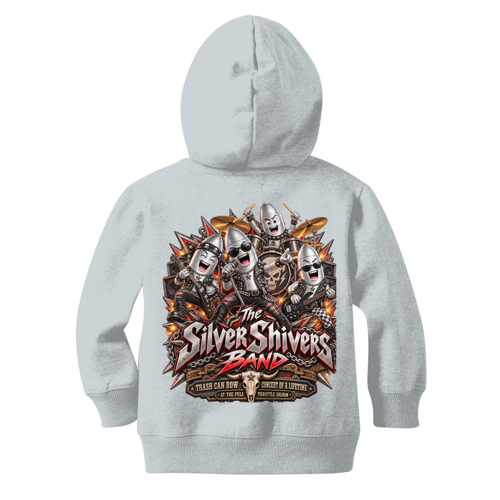 The Silver Shivers Band Classic Kids Zip Hoodie
