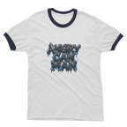 ANGRY CAN MAN 2.0 Adult Ringer T-Shirt