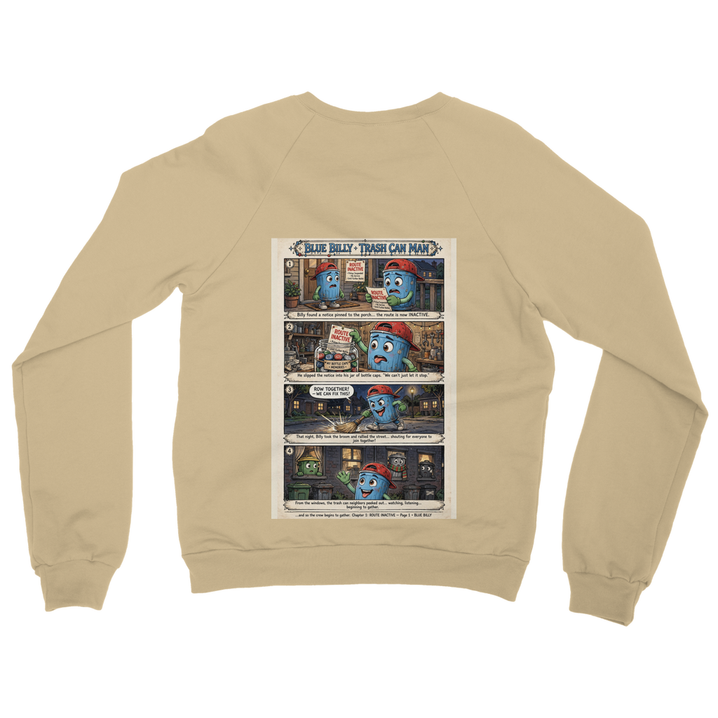 Trash Can Row – Classic Adult Sweatshirt