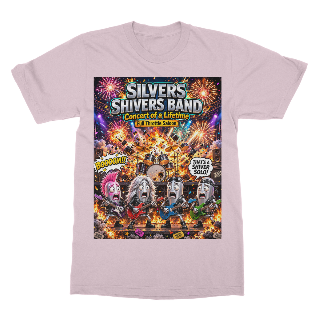 The Silver Shivers Band T-Shirt Dress