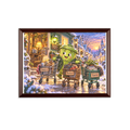 Trash Can Row Sublimation Wall Plaque